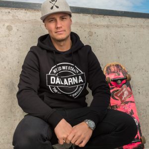 Dalarna "United" Hoodie, Unisex, Svart - Team Dalarna