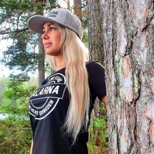 Dalarna, "United" Fit Tee, Dam, Svart - Team Dalarna
