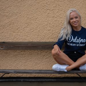 Dalarna, "The Heart" Heavy Long Sleeve, Unisex, Navy - Team Dalarna