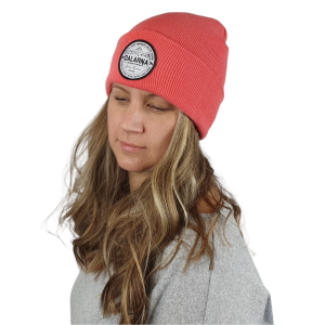 Mössa, Dalarna Heart & Soul, Woven Patch, Coral - Team Dalarna