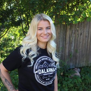 Dalarna, "Heart & Soul" T-shirt, Unisex, Svart - Team Dalarna