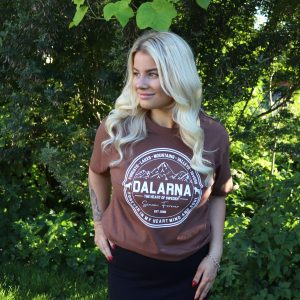 Dalarna, "Heart & Soul" T-shirt, Unisex, Bark - Team Dalarna