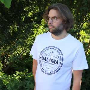 Dalarna, "Heart & Soul" T-shirt, Unisex, Vit - Team Dalarna