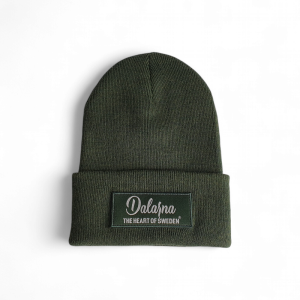 Mössa Deep Cuffed Beanie, "The Heart", Olive - Cap Clothing