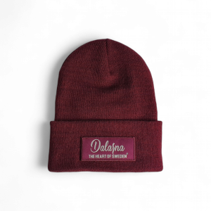 Mössa Deep Cuffed Beanie "The Heart", Maroon - Cap Clothing